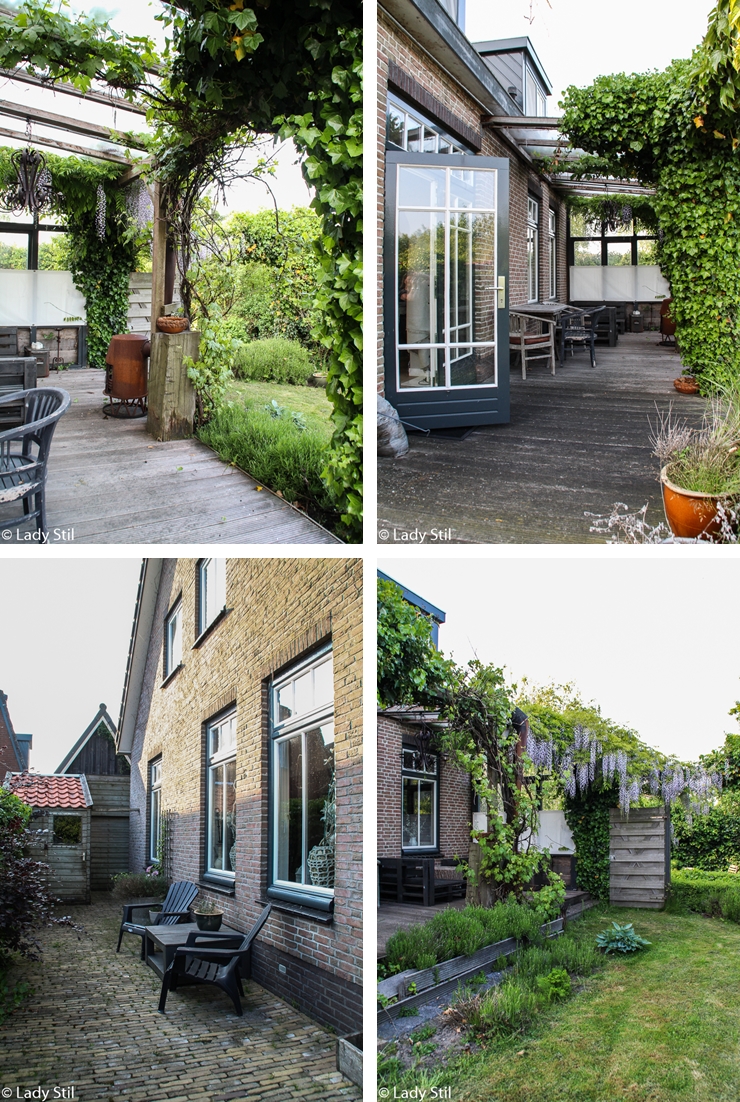 Urlaub Holland Haus Terrasse Garten