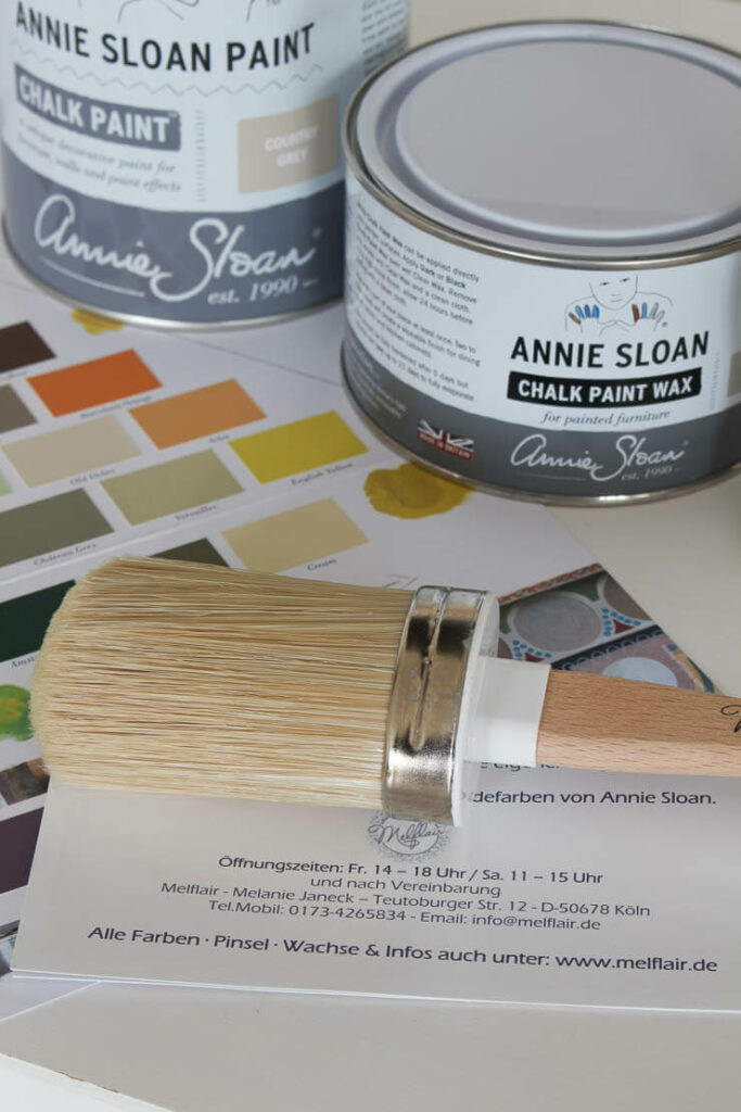 Ikea Möbel mit Kreidefarbe streichen ohne schleifen ladystil.de